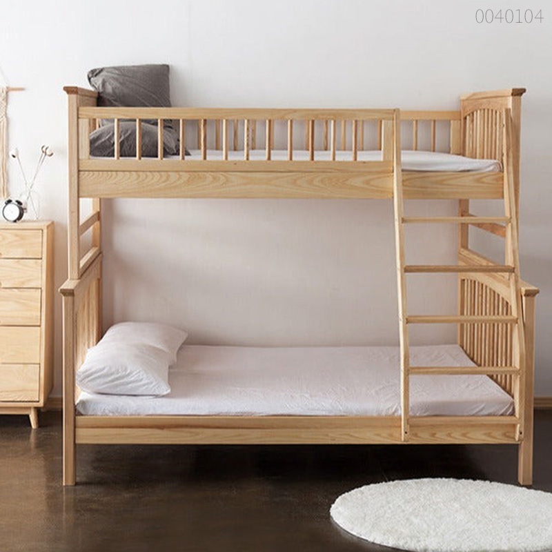 Giường tầng gỗ thông Leo