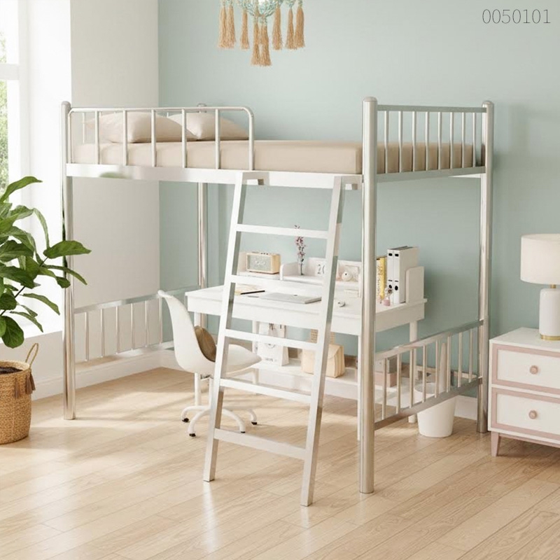 Giường inox 1 tầng Molly