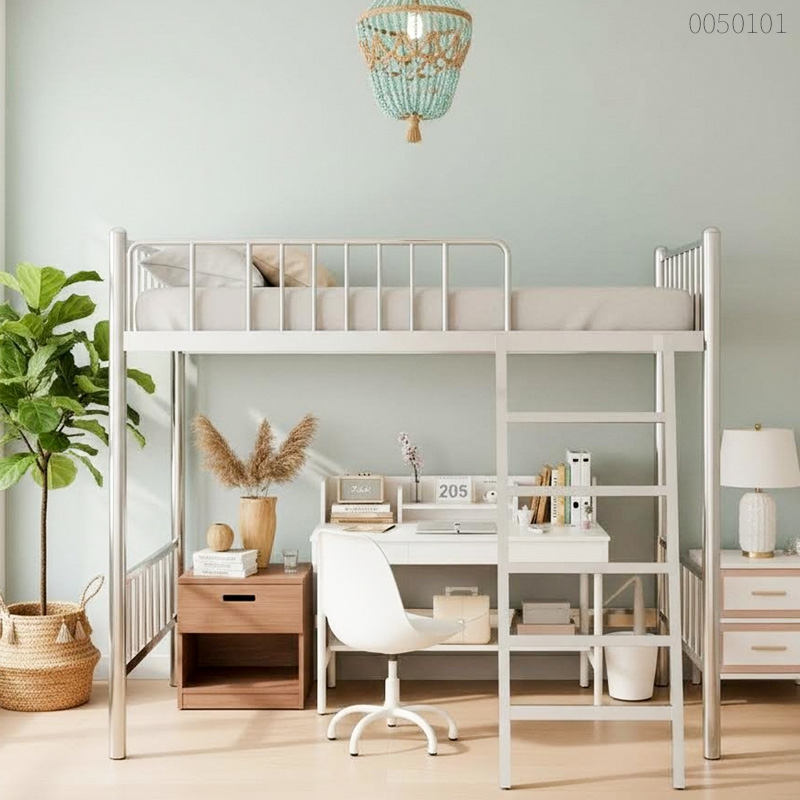 Giường inox 1 tầng Molly