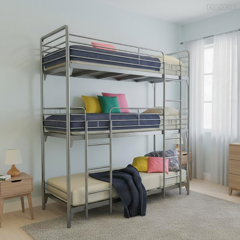 Giường inox 3 tầng Athur