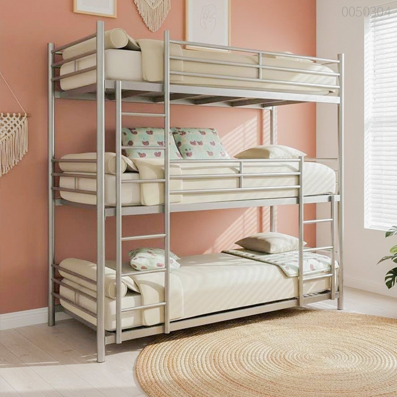 Giường inox 3 tầng Tabi