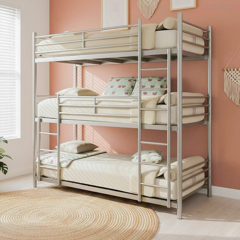 Giường inox 3 tầng Tabi