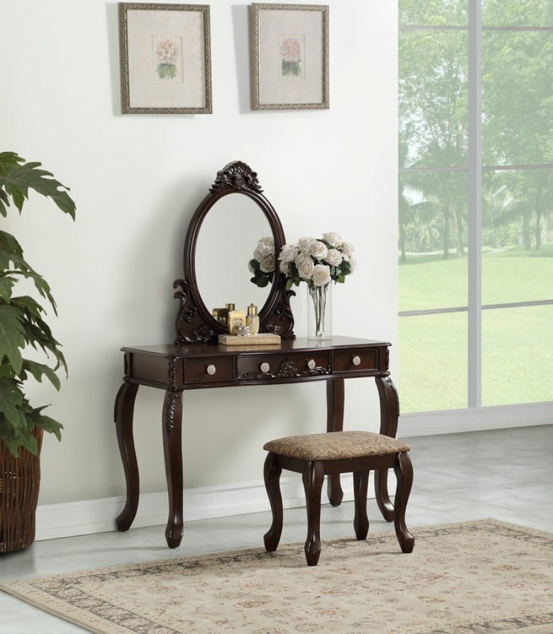 Bàn trang điểm gỗ tràm Ligna