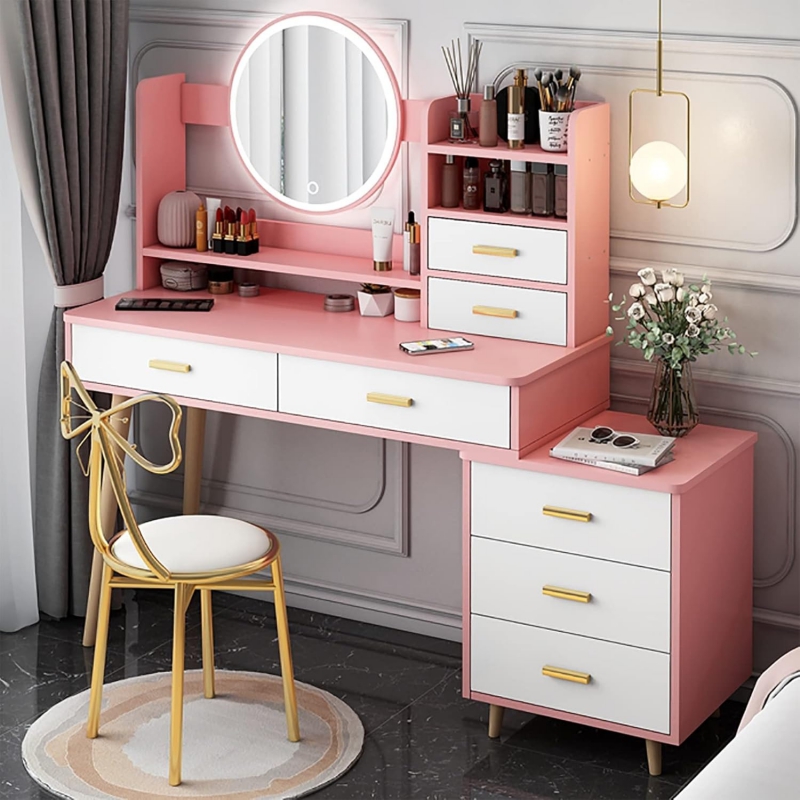 Bàn trang điểm gỗ công nghiệp Rivo