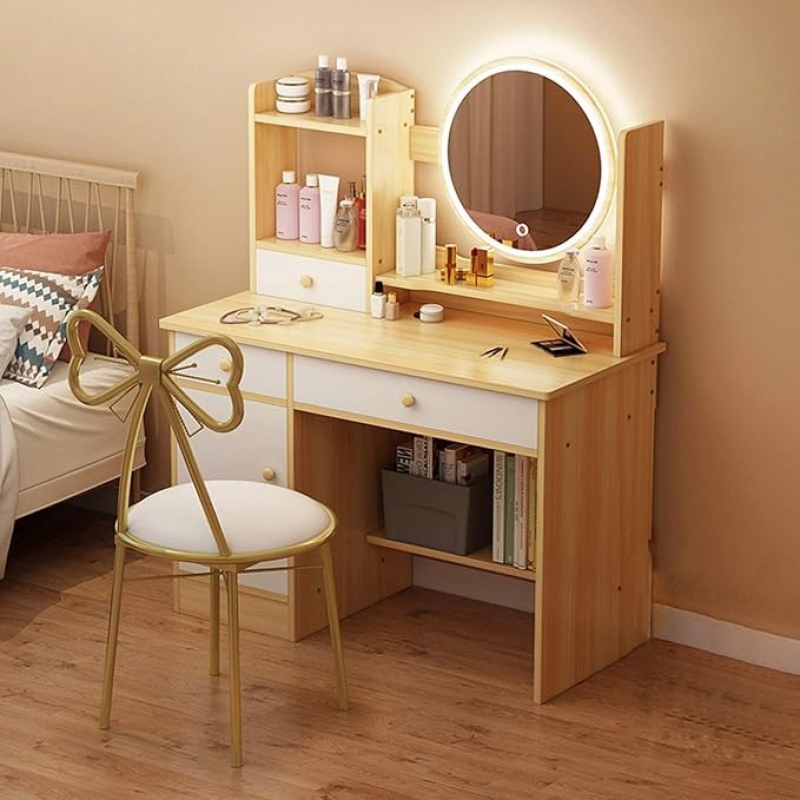 Bàn trang điểm gỗ công nghiệp Homy