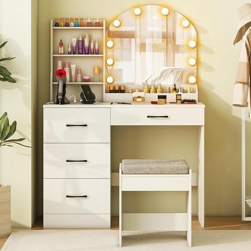 Bàn trang điểm gỗ công nghiệp Casa