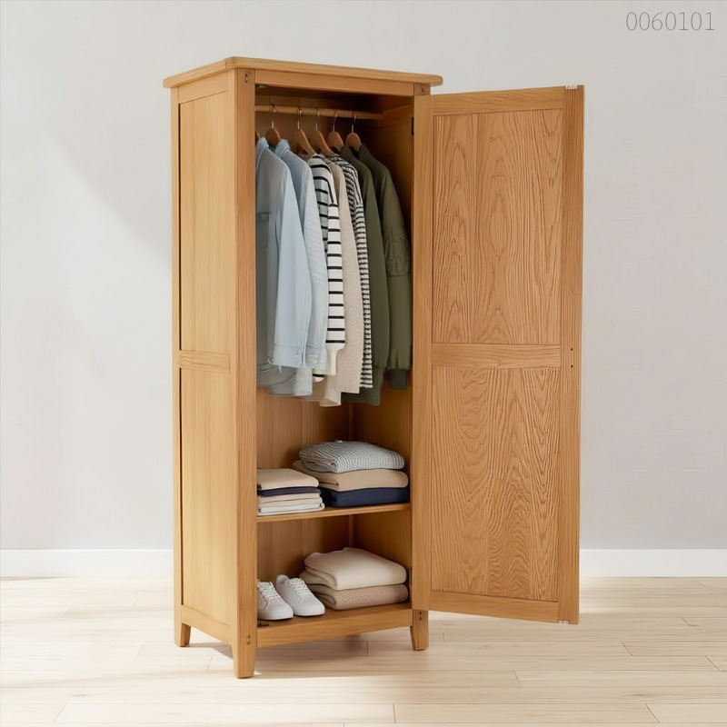 Tủ quần áo gỗ sồi Hero