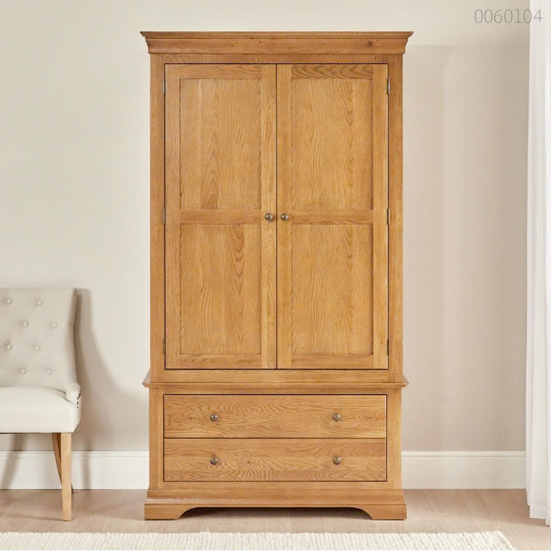 Tủ quần áo gỗ sồi Haru