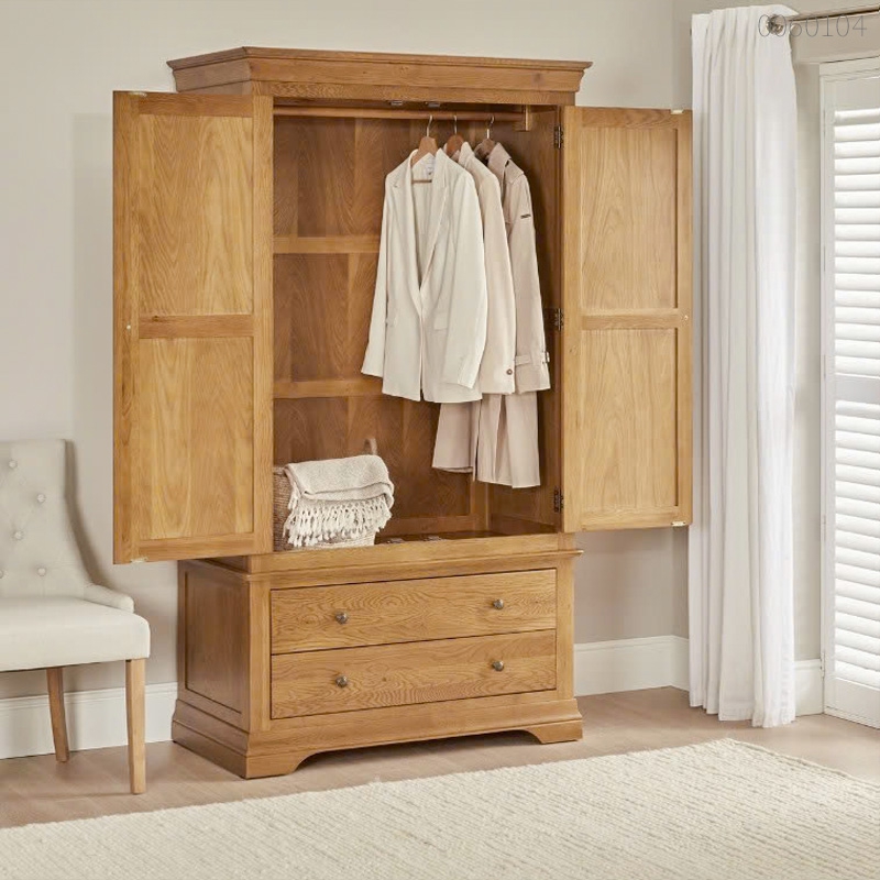 Tủ quần áo gỗ sồi Haru