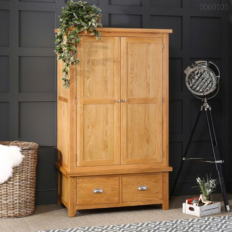 Tủ quần áo gỗ sồi Bari