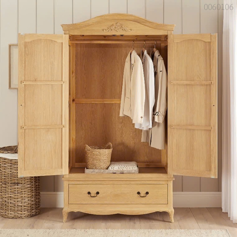 Tủ quần áo gỗ sồi Ivan