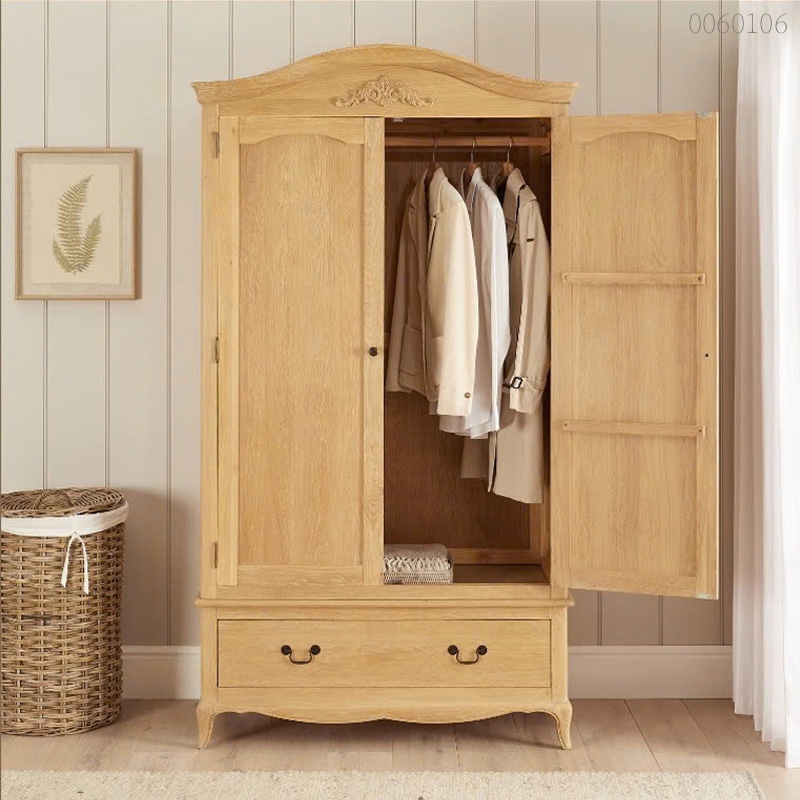 Tủ quần áo gỗ sồi Ivan
