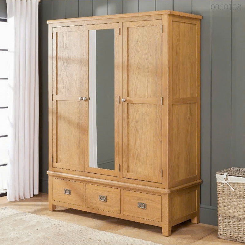 Tủ quần áo gỗ sồi Kentu