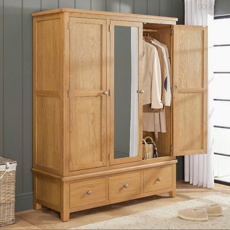 Tủ quần áo gỗ sồi Kentu