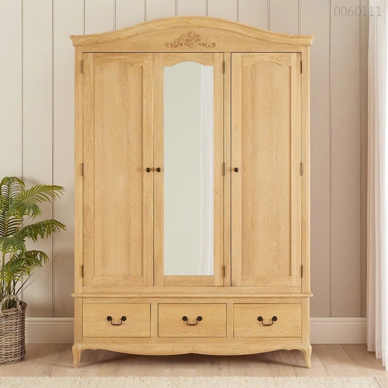Tủ quần áo gỗ sồi Amigo
