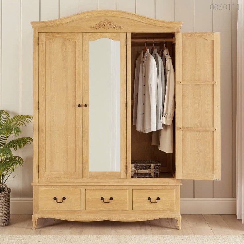 Tủ quần áo gỗ sồi Amigo