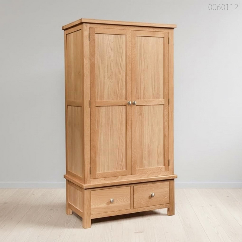 Tủ quần áo gỗ sồi Lotus
