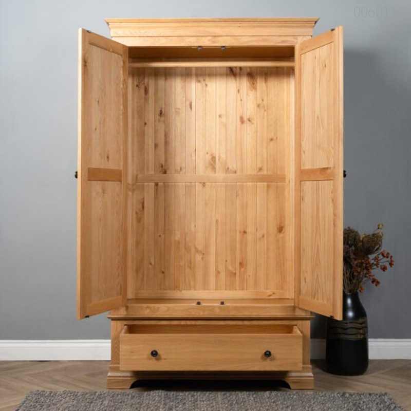 Tủ quần áo gỗ sồi Anna