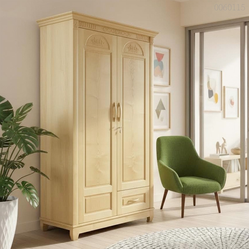 Tủ quần áo gỗ sồi Lucy