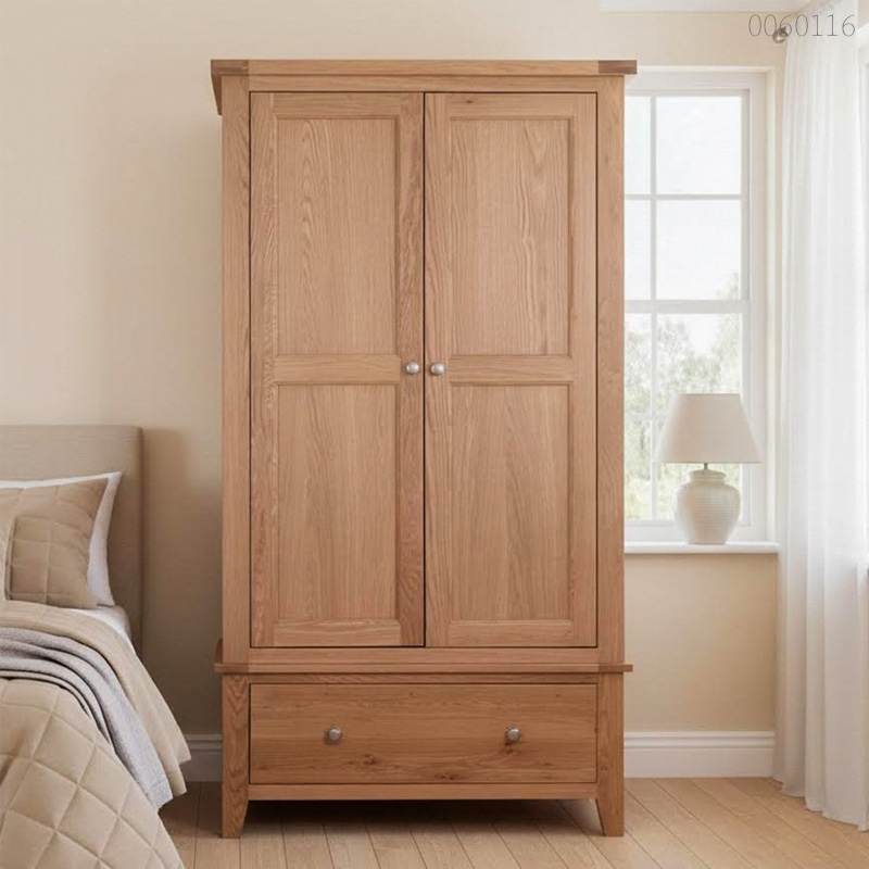 Tủ quần áo gỗ sồi Cobi