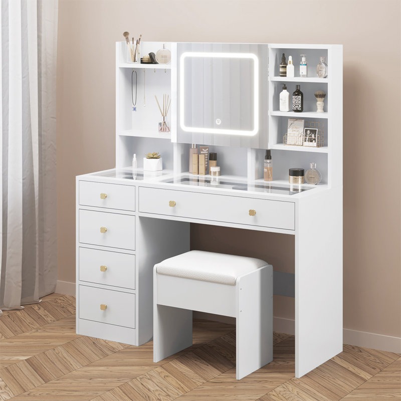 Bàn trang điểm gỗ công nghiệp Careo