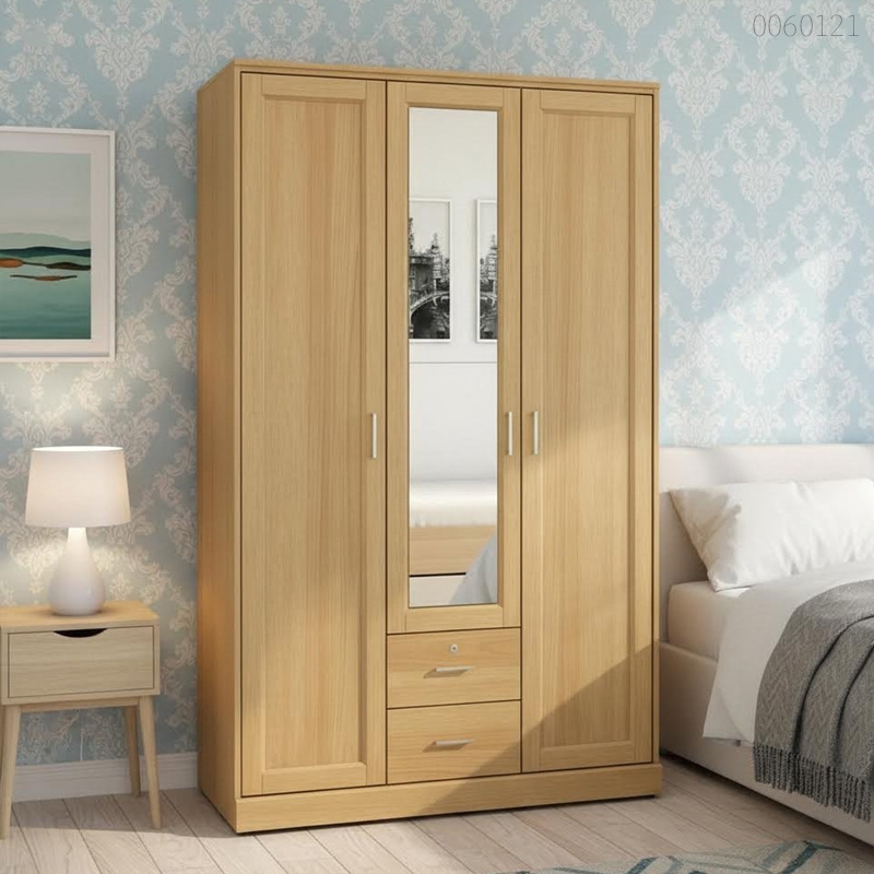 Tủ quần áo gỗ sồi Lisa