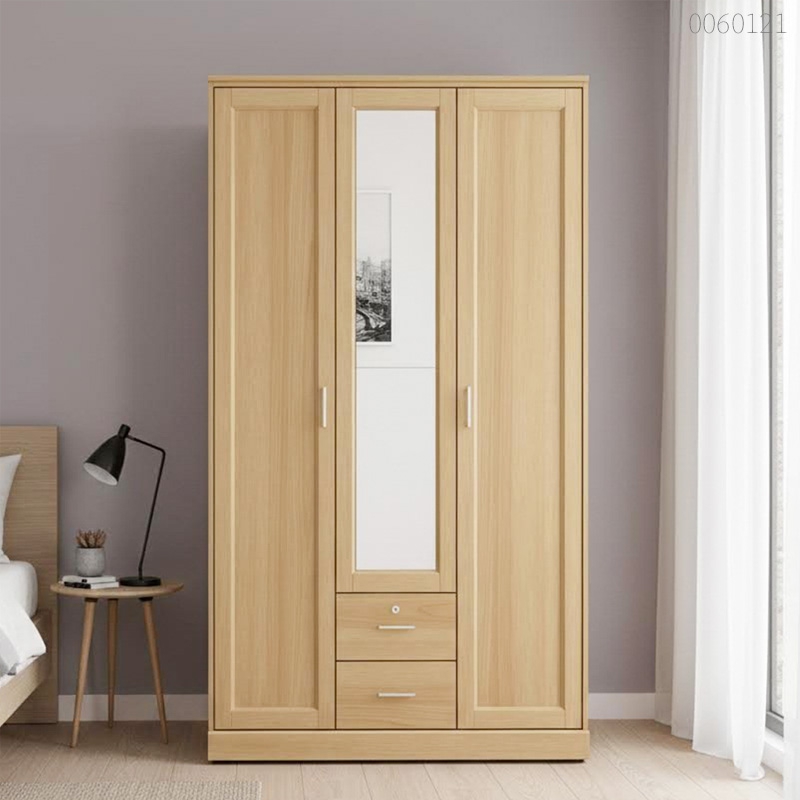 Tủ quần áo gỗ sồi Lisa