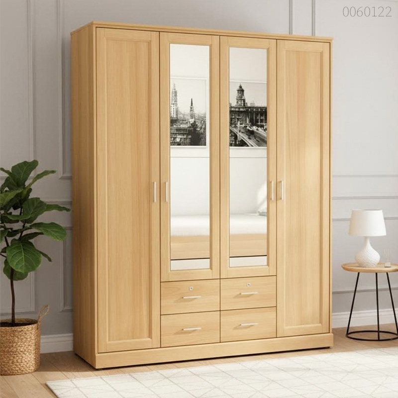 Tủ quần áo gỗ sồi Kasen