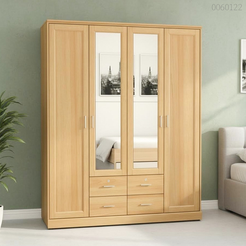 Tủ quần áo gỗ sồi Kasen