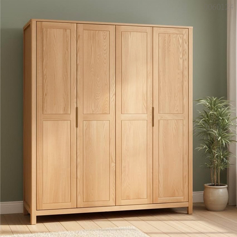 Tủ quần áo gỗ sồi Indi 