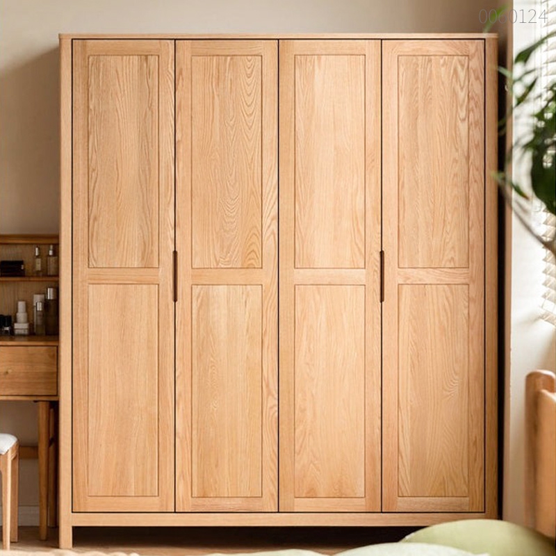 Tủ quần áo gỗ sồi Indi 