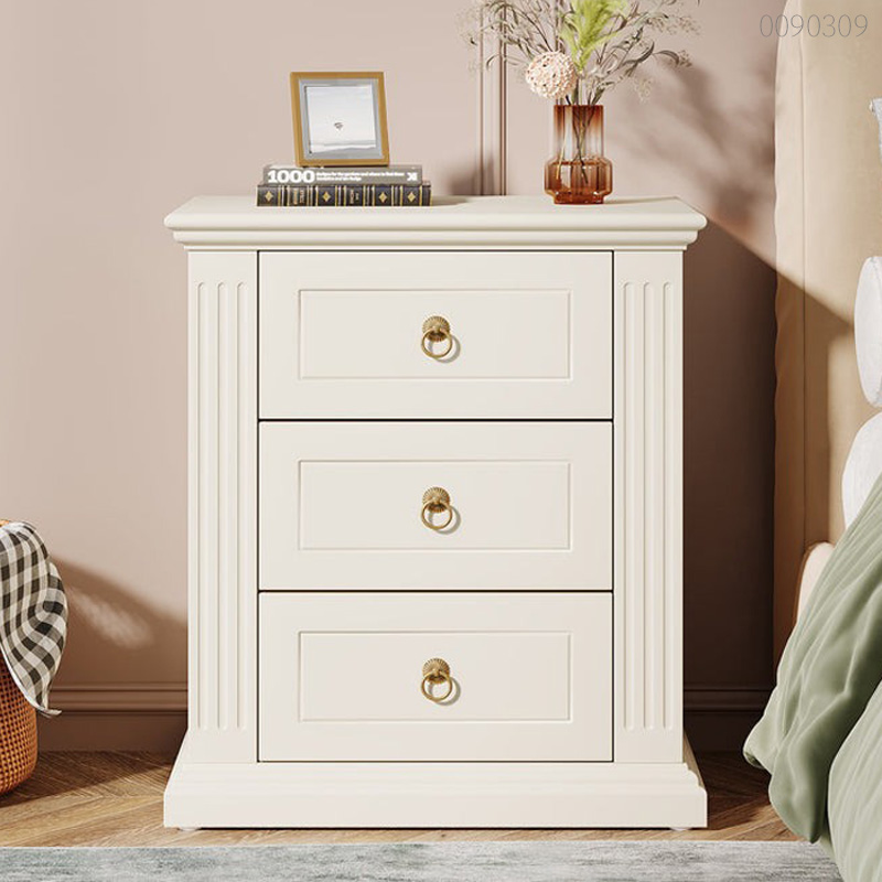 Tủ đầu giường gỗ tràm Lapi