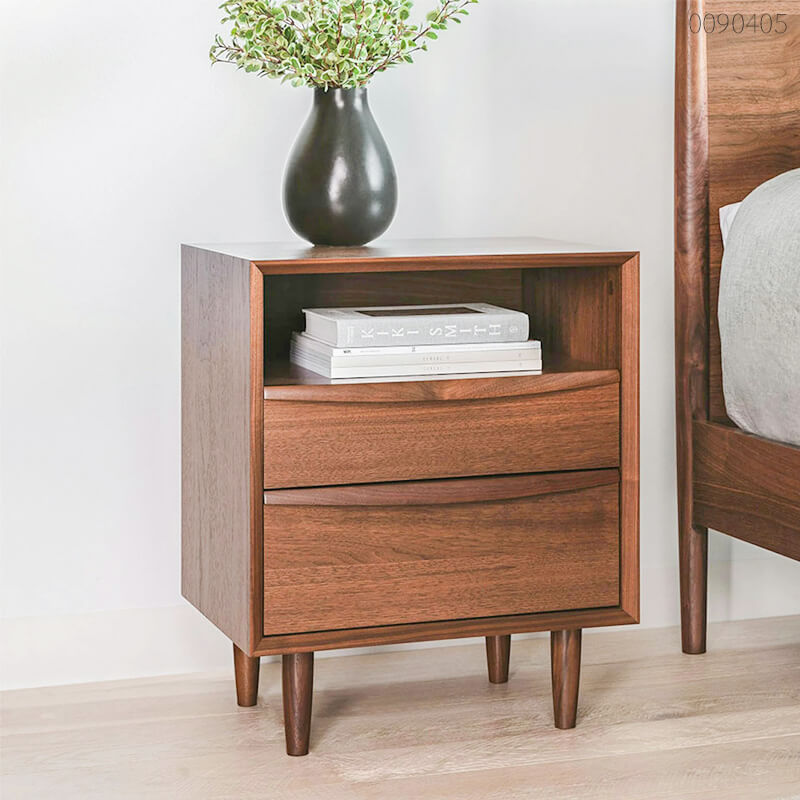 Tủ đầu giường gỗ óc chó Pansy