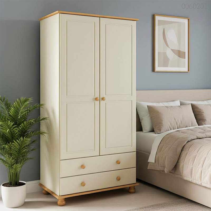 Tủ quần áo gỗ thông Paxon