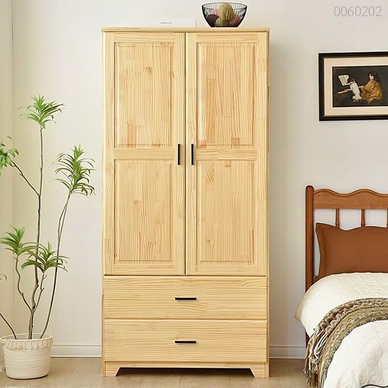 Tủ quần áo gỗ thông Bio