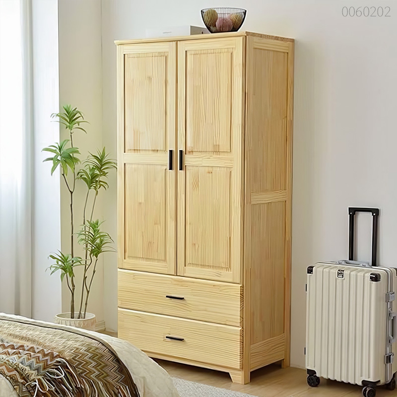 Tủ quần áo gỗ thông Bio