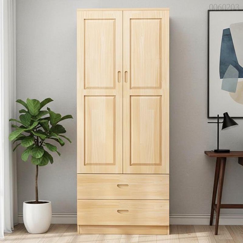 Tủ quần áo gỗ thông Gola 