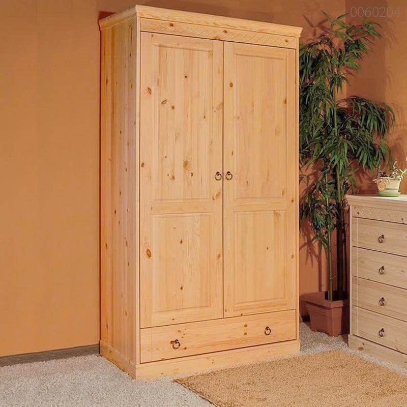 Tủ quần áo gỗ thông Meton