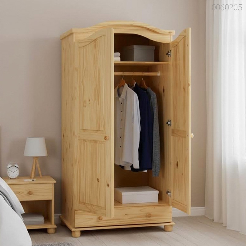 Tủ quần áo gỗ thông Moto
