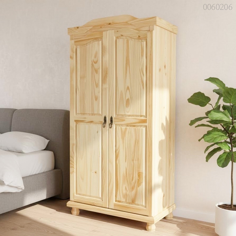 Tủ quần áo gỗ thông Lavie