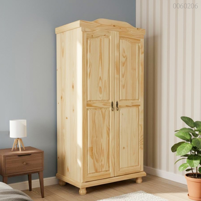 Tủ quần áo gỗ thông Lavie