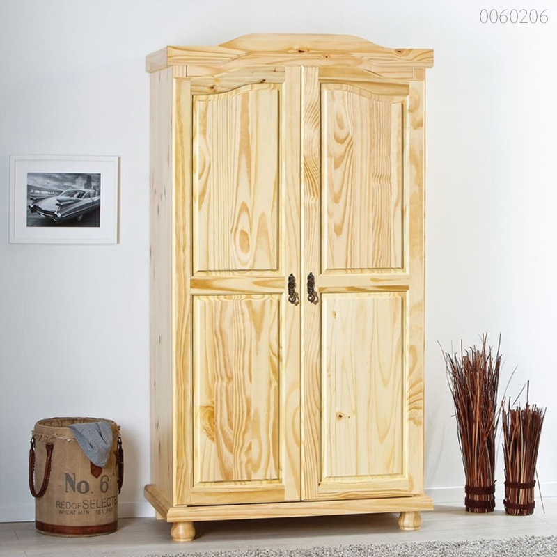 Tủ quần áo gỗ thông Lavie