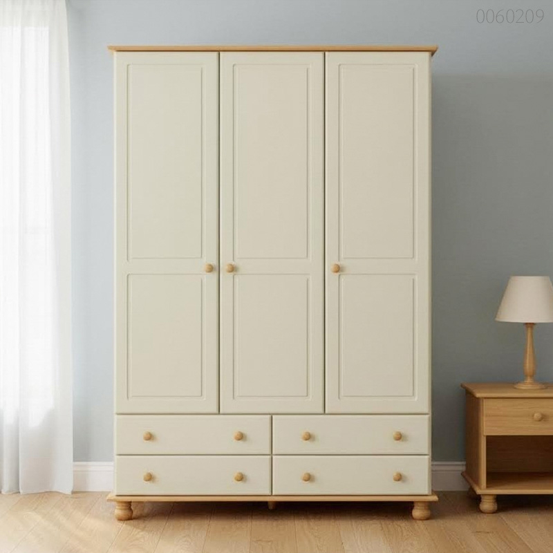 Tủ quần áo gỗ thông Fino