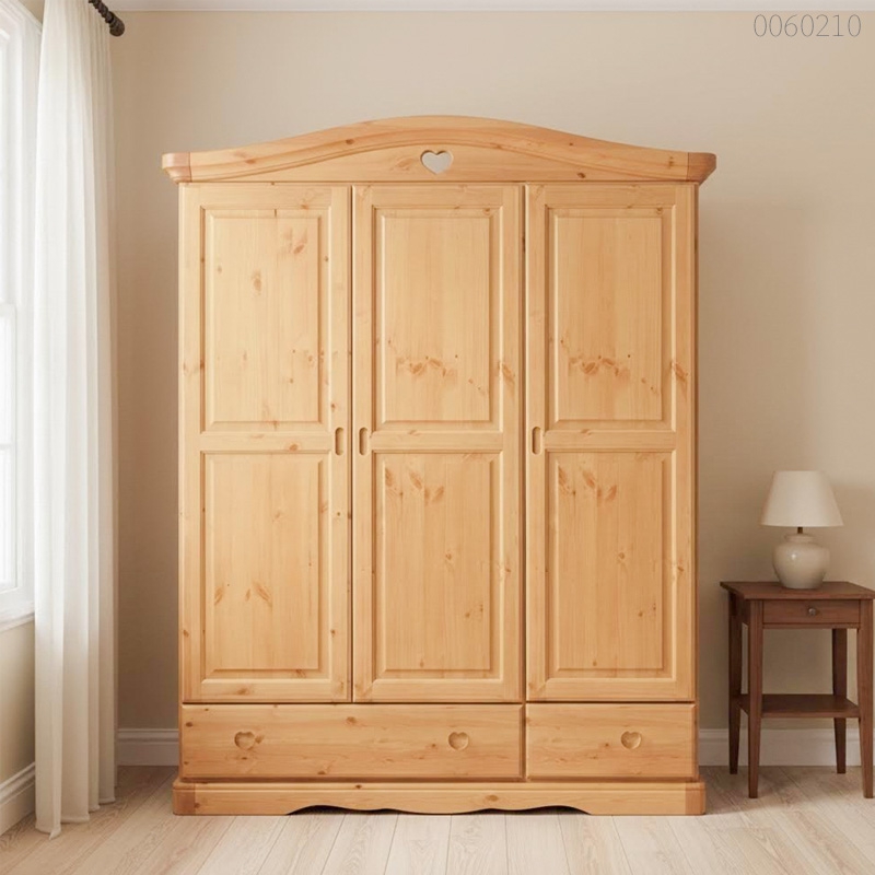 Tủ quần áo gỗ thông Samba
