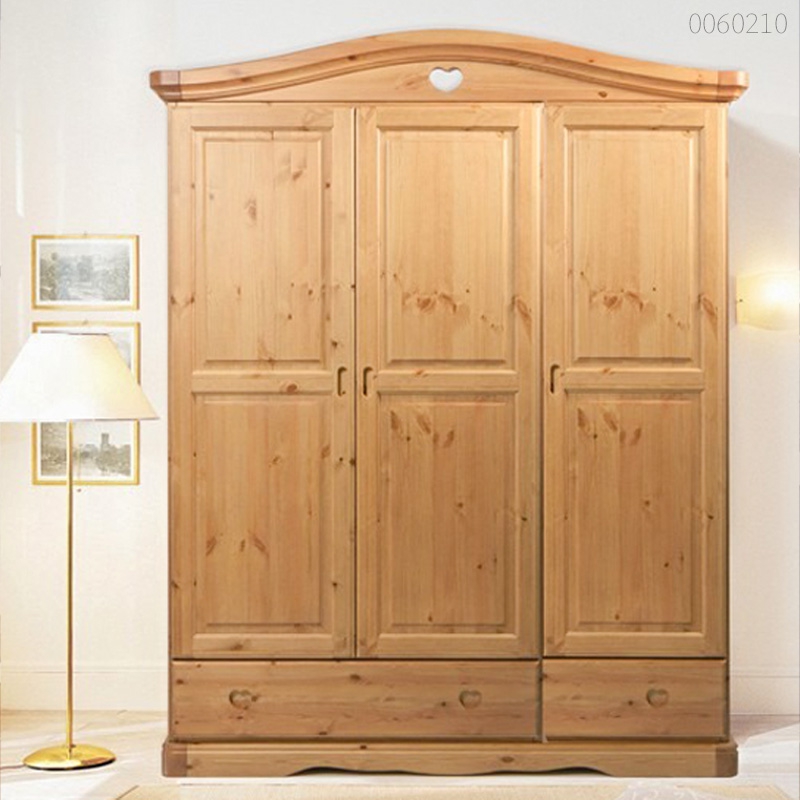 Tủ quần áo gỗ thông Samba