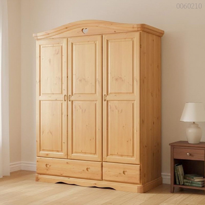 Tủ quần áo gỗ thông Samba