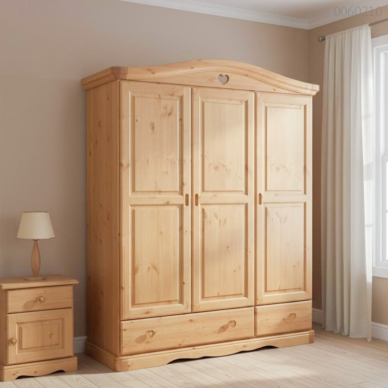 Tủ quần áo gỗ thông Samba
