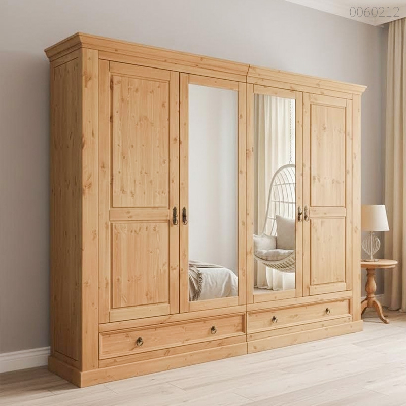 Tủ quần áo gỗ thông Fila