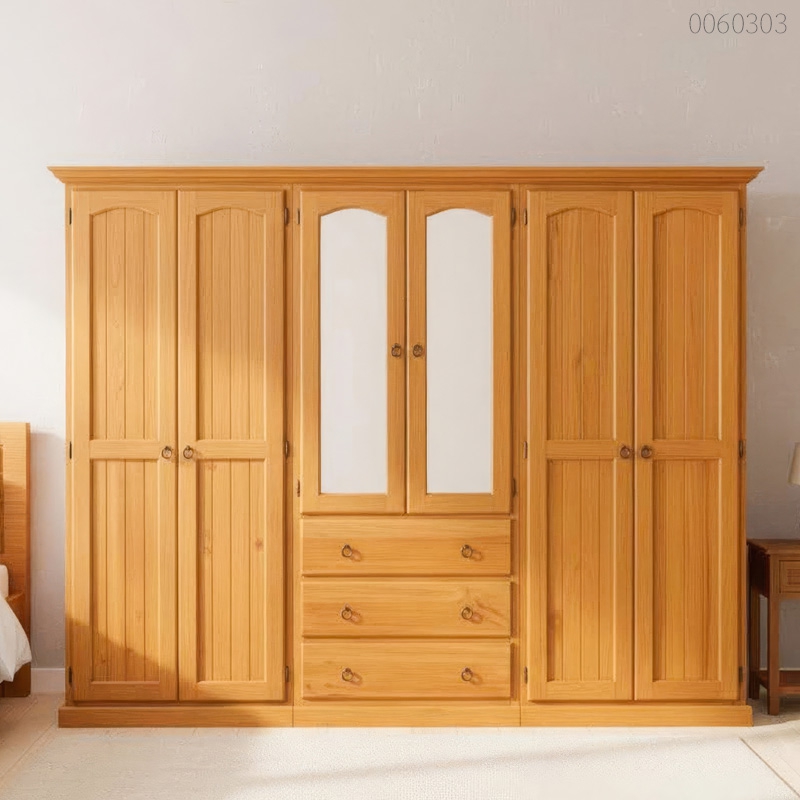 Tủ quần áo gỗ tràm Olive