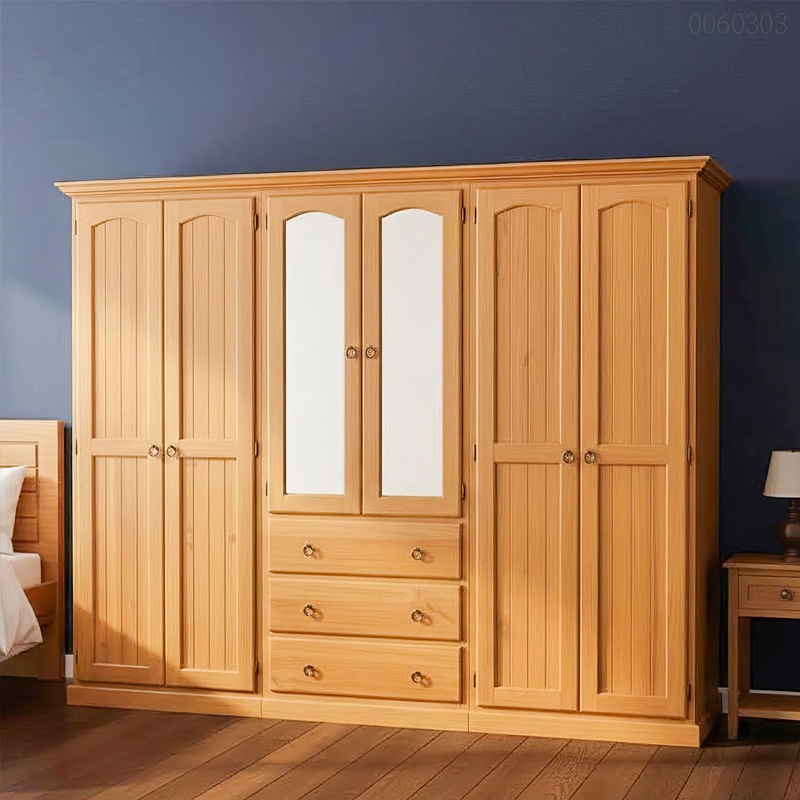 Tủ quần áo gỗ tràm Olive